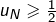 u_{N}\geqslant\frac{1}{2}