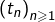 \left(t_{n}\right)_{n\geqslant1}