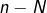 Rendered by QuickLaTeX.com n-N