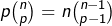 p\binom{n}{p}=n\binom{n-1}{p-1}