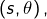 \left(s,\theta\right),