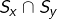S_{x}\cap S_{y}