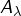 A_{\lambda}