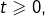 t\geqslant0,