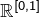 \mathbb{R}^{\left[0,1\right]}