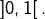 \left]0,1\right[.