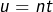 Rendered by QuickLaTeX.com u=nt