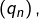 \left(q_{n}\right),