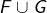 F\cup G