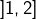 \left]1,2\right]