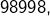 98998,