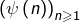 \left(\psi\left(n\right)\right)_{n\geqslant1}