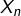 Rendered by QuickLaTeX.com X_{n}