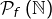 \mathcal{P}_{f}\left(\mathbb{N}\right)