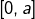 [0,a]