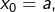 x_{0}=a,