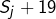 Rendered by QuickLaTeX.com S_{j}+19
