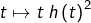 Rendered by QuickLaTeX.com t\mapsto t\thinspace h\left(t\right)^{2}